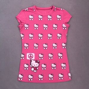Pink Hello Kitty T shirt